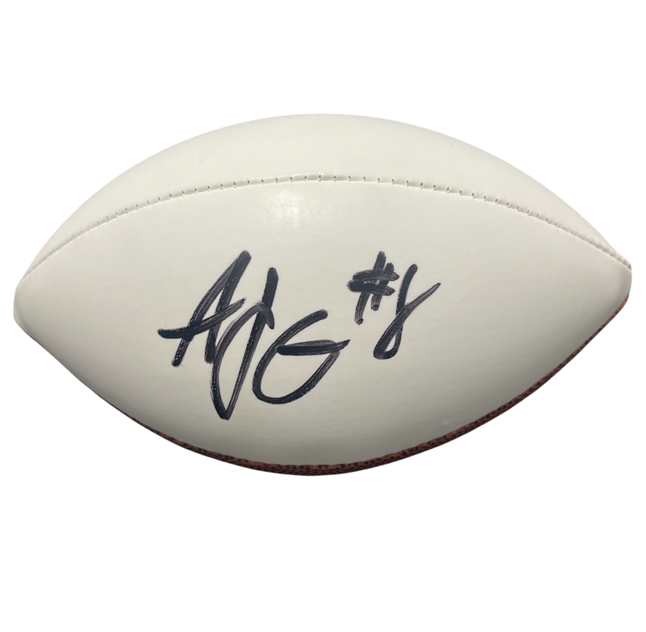 AJ Green Signed Wilson Mini White Panel NFL Football Cincinnati Bengals JSA COA0