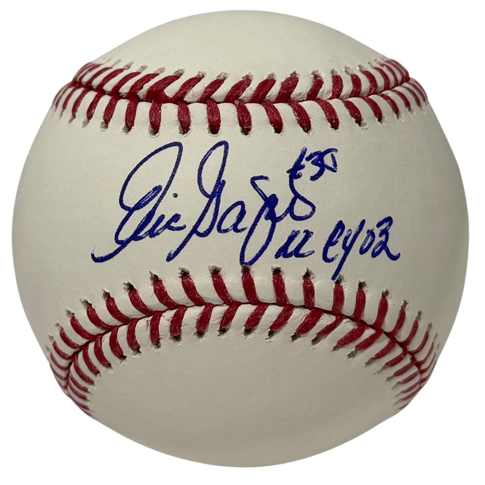 Eric Gagne Signed Autographed ROMLB Baseball w/ NL CY 03 JSA COA Texas Rangers0