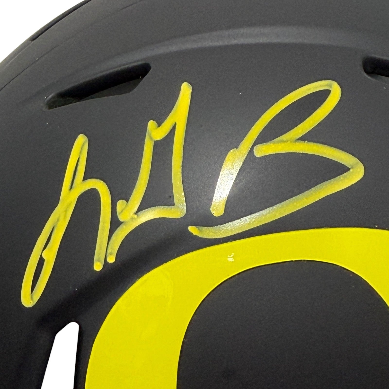 LeGarrette Blount Signed Oregon Ducks Mini Helmet w/ Quack Quack! JSA Wit COA1