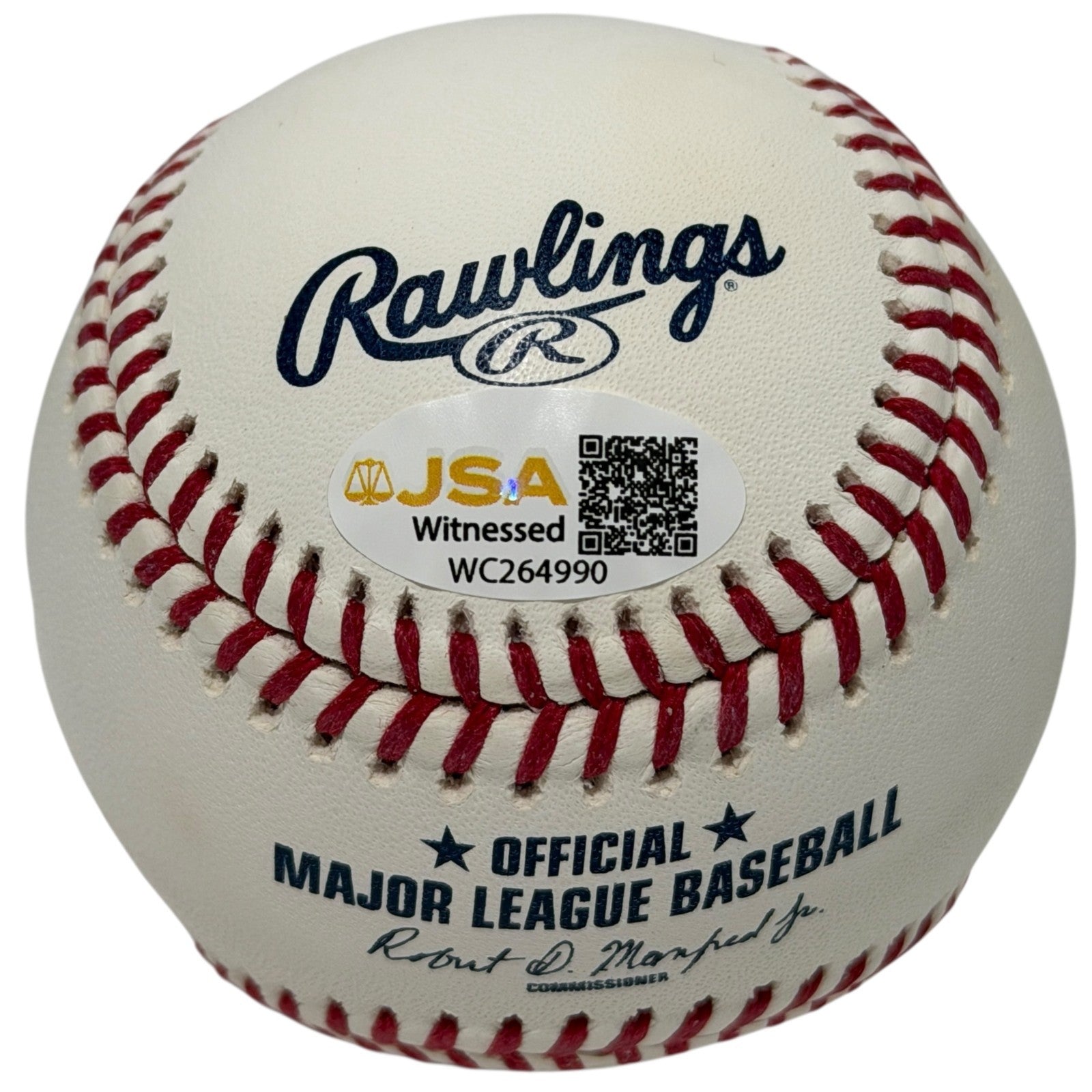 Roy White Signed Autographed ROMLB Baseball w/ 77-78 WSC JSA WITNESS COA1