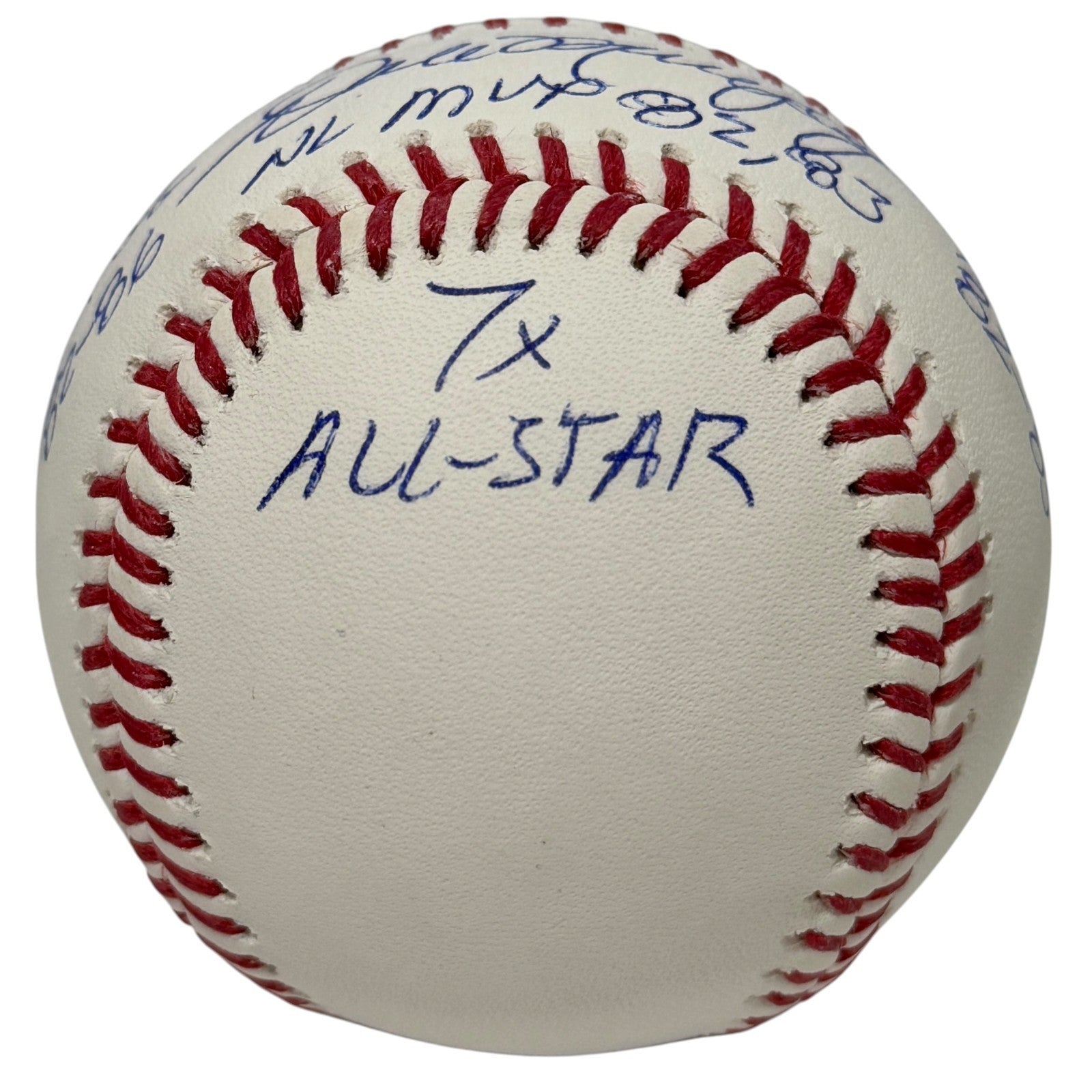 Dale Murphy Signed Autographed ROMLB Baseball w/ 5 Insc JSA COA Atlanta Braves4