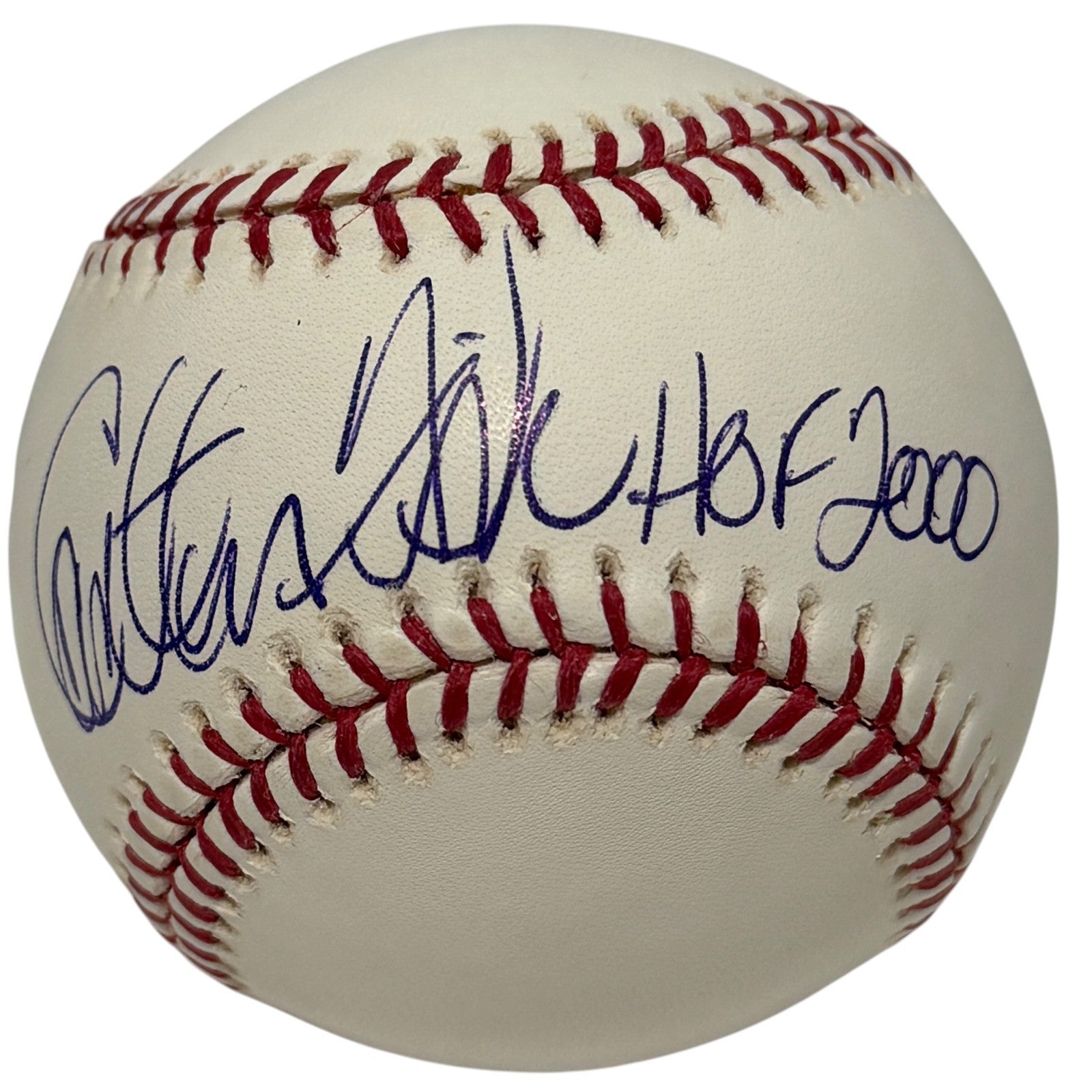 Carlton Fisk Signed Autographed ROMLB Baseball w/ HOF 2000 JSA COA Red Sox0