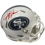 Jeff Garcia Signed San Francisco 49ers Salute 24 Mini Helmet JSA Witness COA0