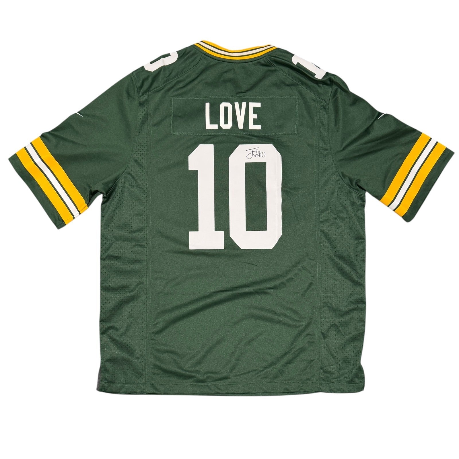 Jordan Love Signed Green Bay Packers Nike Jersey Beckett Witness BAS COA0