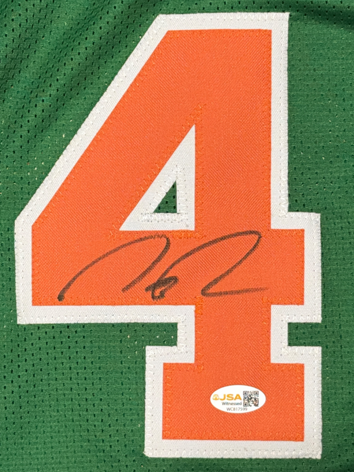 Nate "Kryptonate" Robinson Signed New York Knicks Custom Jersey JSA Witness COA1
