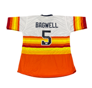 Jeff Bagwell Signed Houston Astros Custom Jersey Beckett BAS COA0