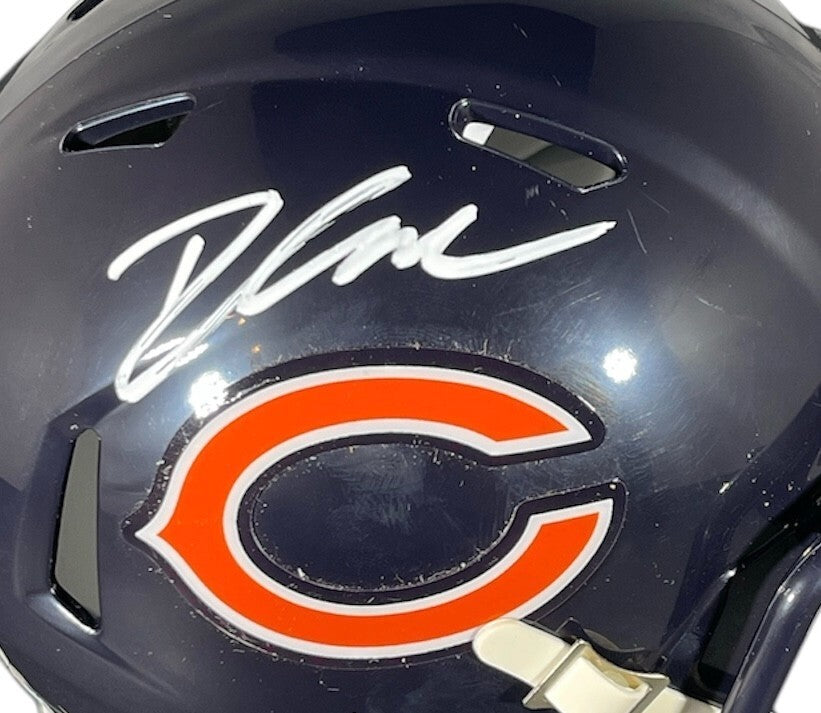 D'Andre Swift Signed Autographed Chicago Bears Mini Helmet JSA WITNESS COA1