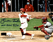 Jonathan India Signed 8x10 Fanatics Photo w/ MLB DEBUT JSA W COA + HOLO0