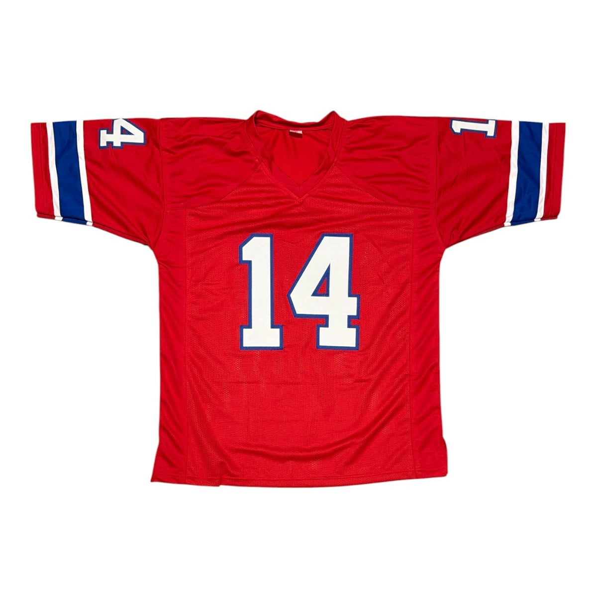 Steve Grogan Signed Autographed New England Patriots Custom Jersey PSA ITP COA2