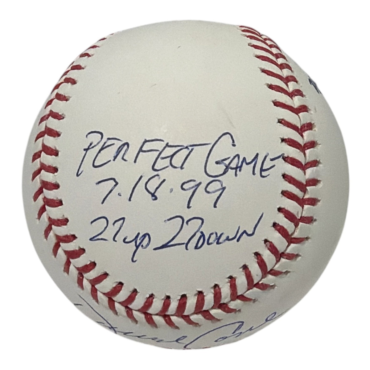 David Cone Signed Autographed ROMLB Baseball w/ 2x Insc PSA COA NY Yankees1