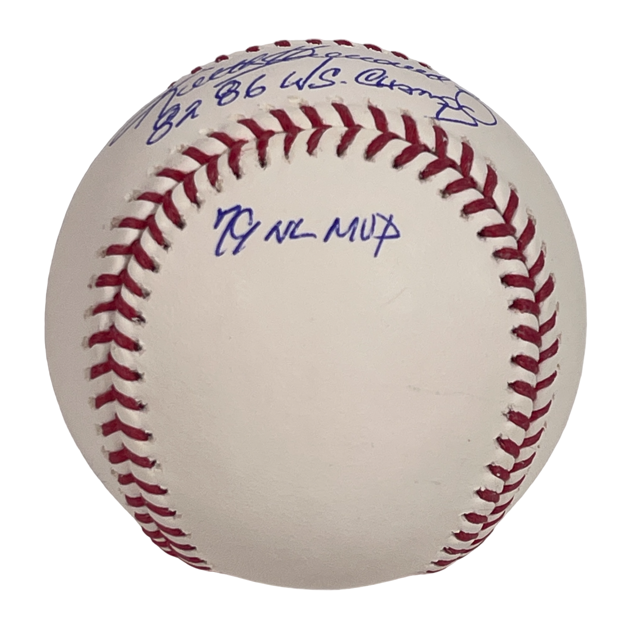 Keith Hernandez Signed ROMLB Baseball w/ NL Batting Champ + WSC + MVP JSA COA2