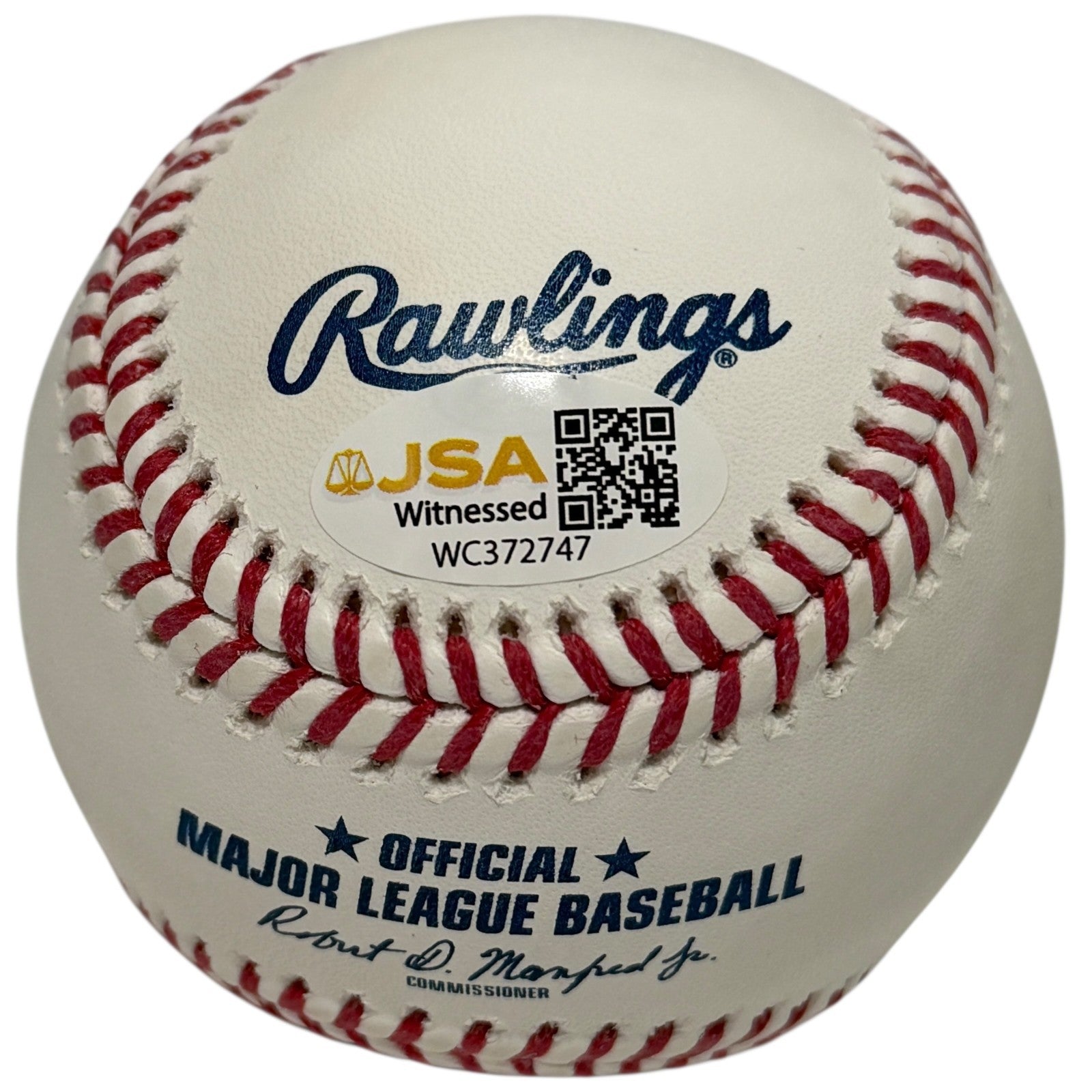 Carl Everett Signed Autographed ROMLB Baseball w/ 05 WSC JSA Witness COA1