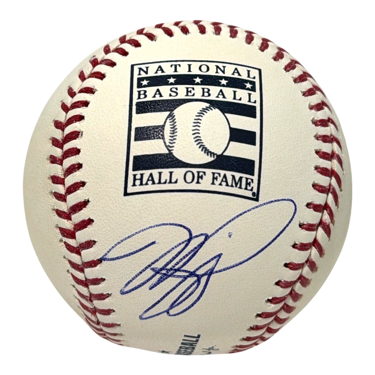 Mike Piazza Signed Autographed Hall of Fame HOF Logo Baseball JSA COA NY Mets0