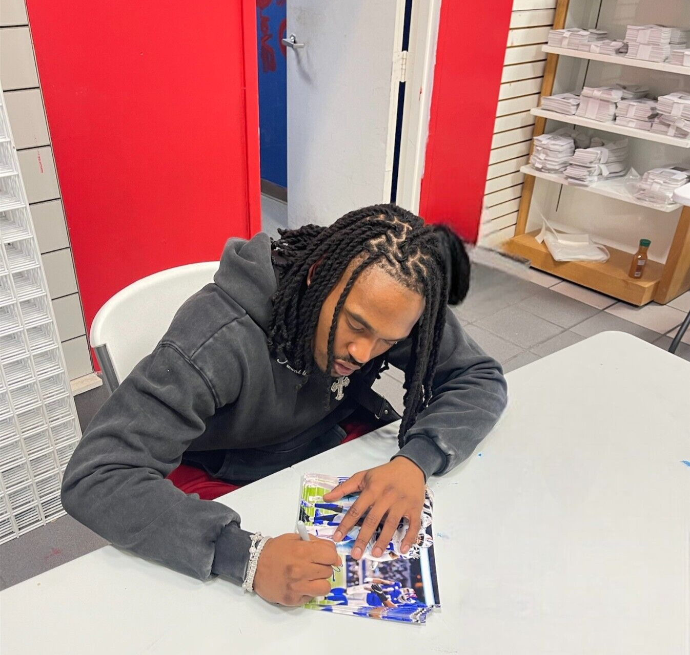 Rico Dowdle Signed Dallas Cowboys 8x10 Photo w/ We Dem Boyz! Beckett BAS COA #11