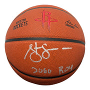 Steve Francis Signed Houston Rockets Wilson NBA Basketball w/ 2000 ROY JSA W COA0