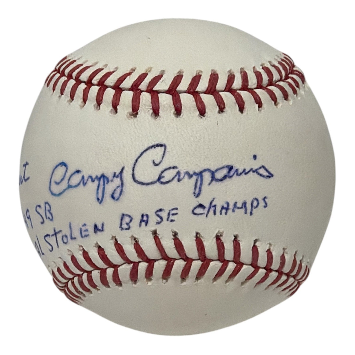 Bert Campeneris Signed Autographed ROMLB Baseball w/ 3 Insc JSA COA Athletics0