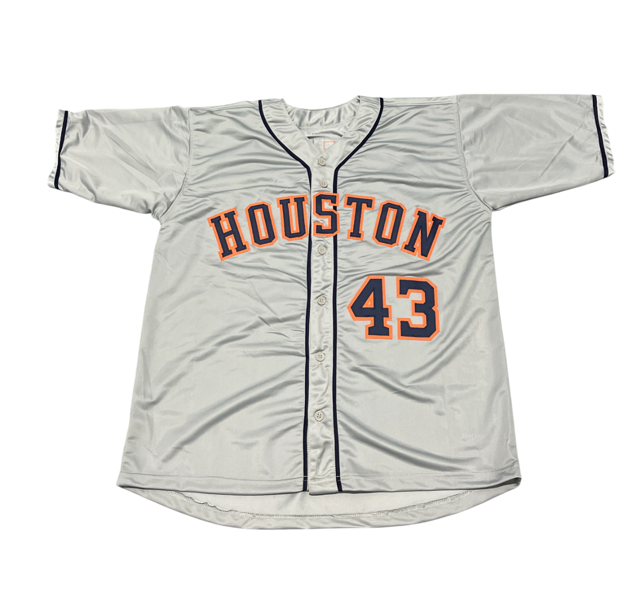 Lance McCullers Signed Houston Astros Custom Jersey Beckett Witness BAS COA2