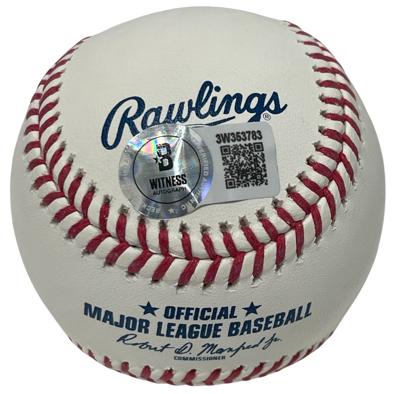 Rollie Fingers Signed ROMLB Baseball w/ 81 AL CY MVP Ins Beckett Witness BAS COA1