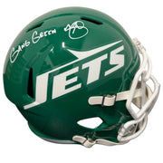 Minkah Fitzpatrick Signed Jets TB FS Full Size Helmet w/ Gang Green JSA W COA0