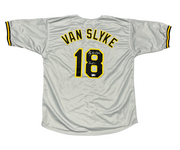 Andy Van Slyke Signed Pittsburgh Pirates Custom Jersey w 3x AS Beckett W BAS COA0