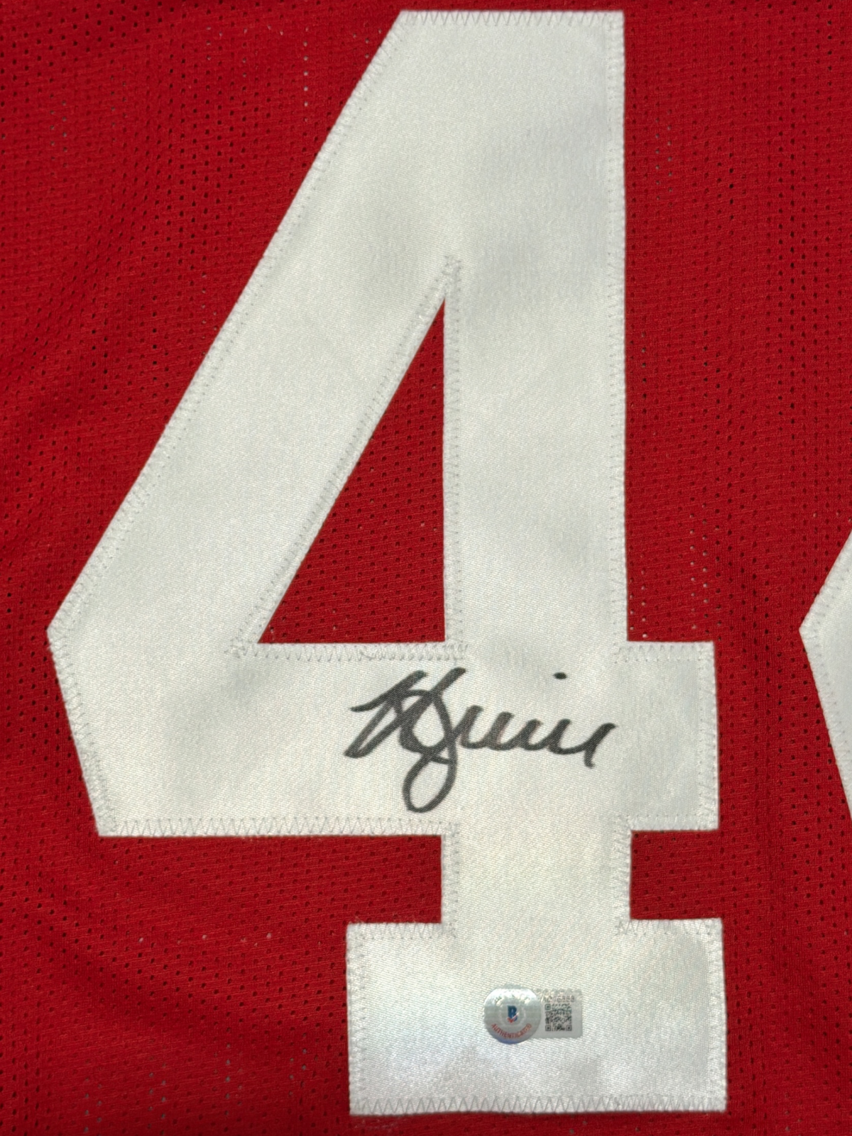 Kyle Juszczyk Signed San Francisco 49ers Custom Jersey Beckett BAS COA1