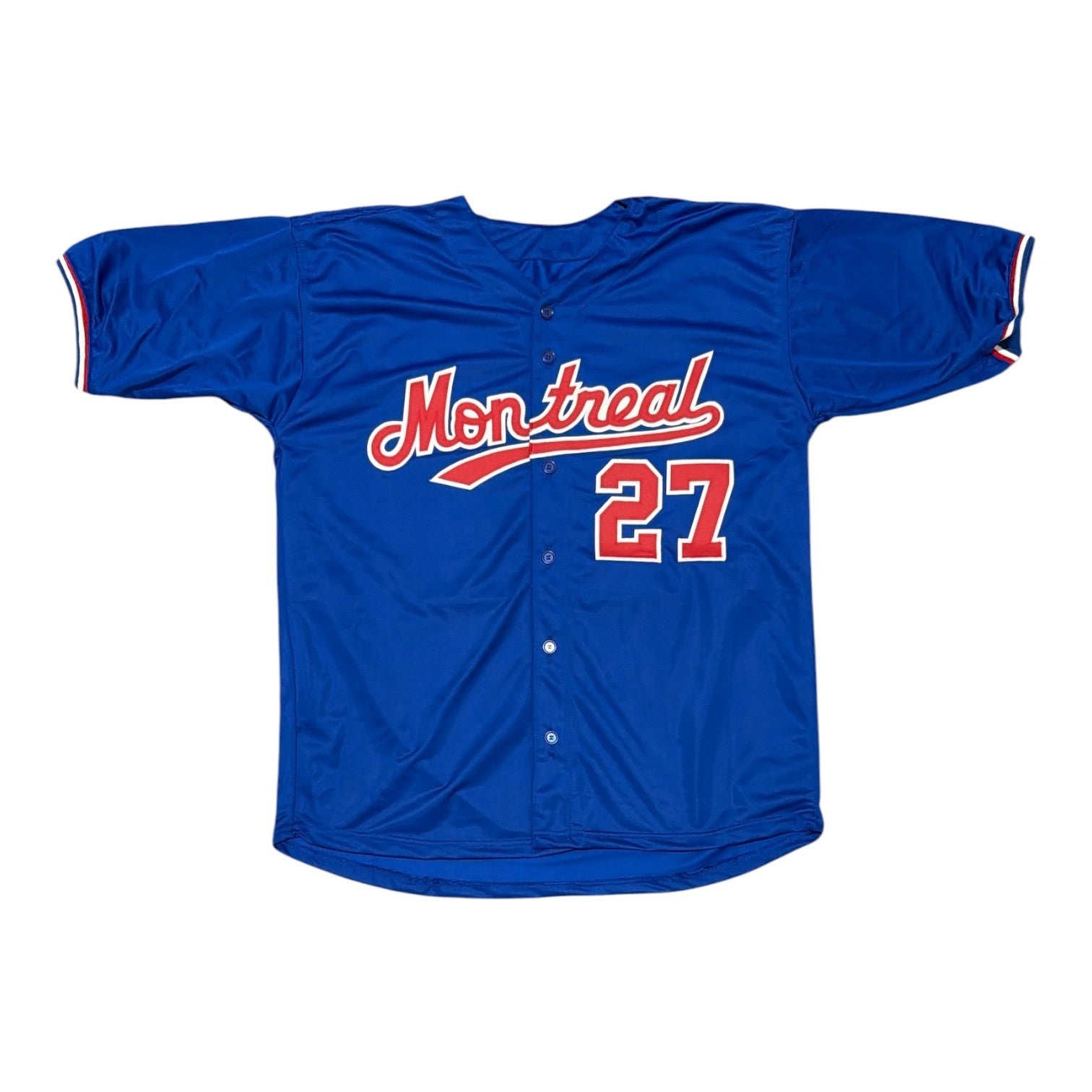 Vladimir Guerrero Signed Montreal Expos Custom Jersey JSA Witness COA2
