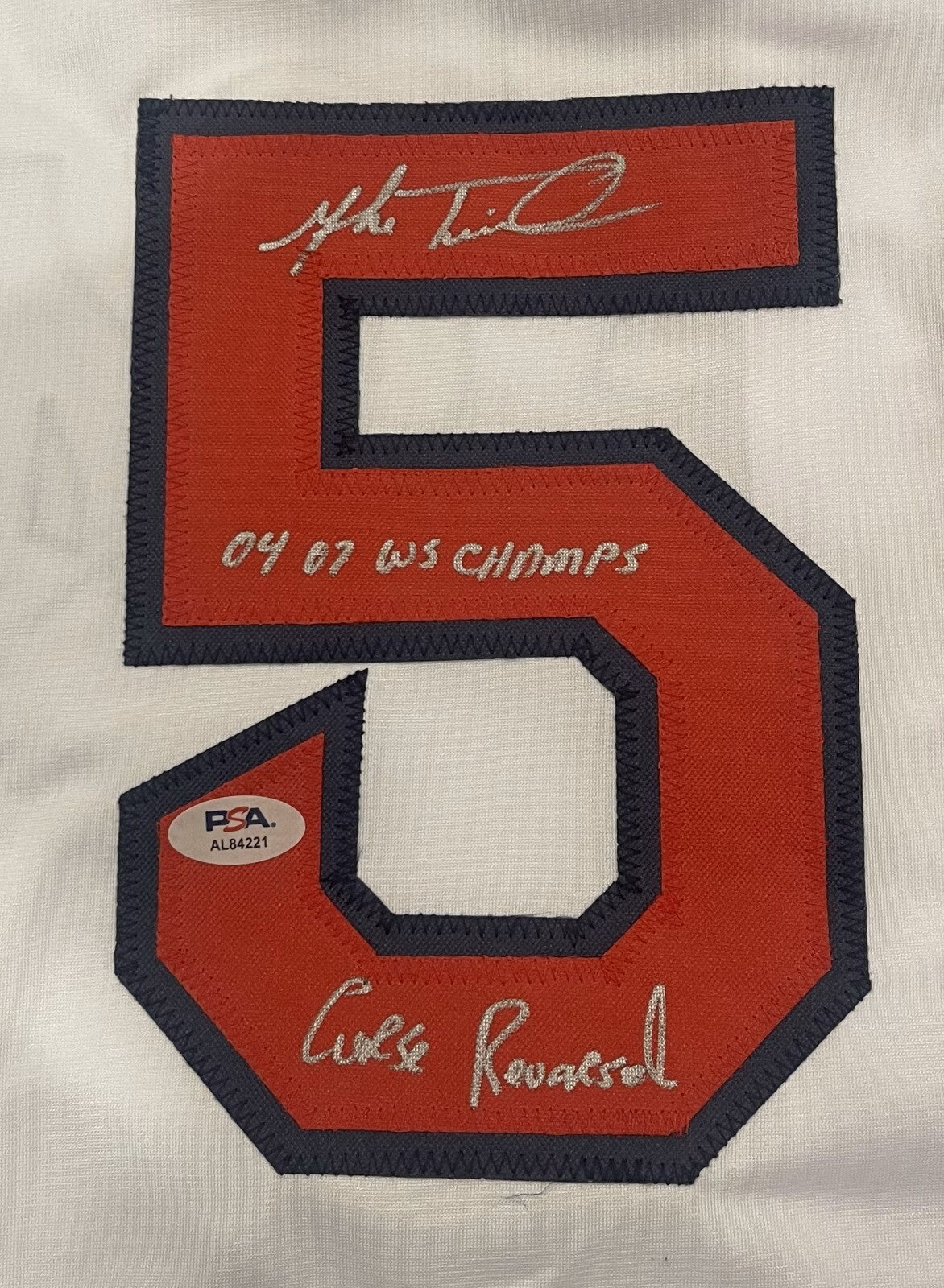 Mike Timlin Signed Boston Red Sox Custom Jersey 2x WS Champs Curse PSA COA1