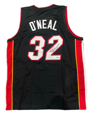 Shaquille O'Neal Signed Diesel Miami Custom Jersey Beckett Witness BAS COA0