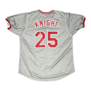 Ray Knight Signed Cincinnati Reds Custom Jersey w/ 2x All Star JSA COA0