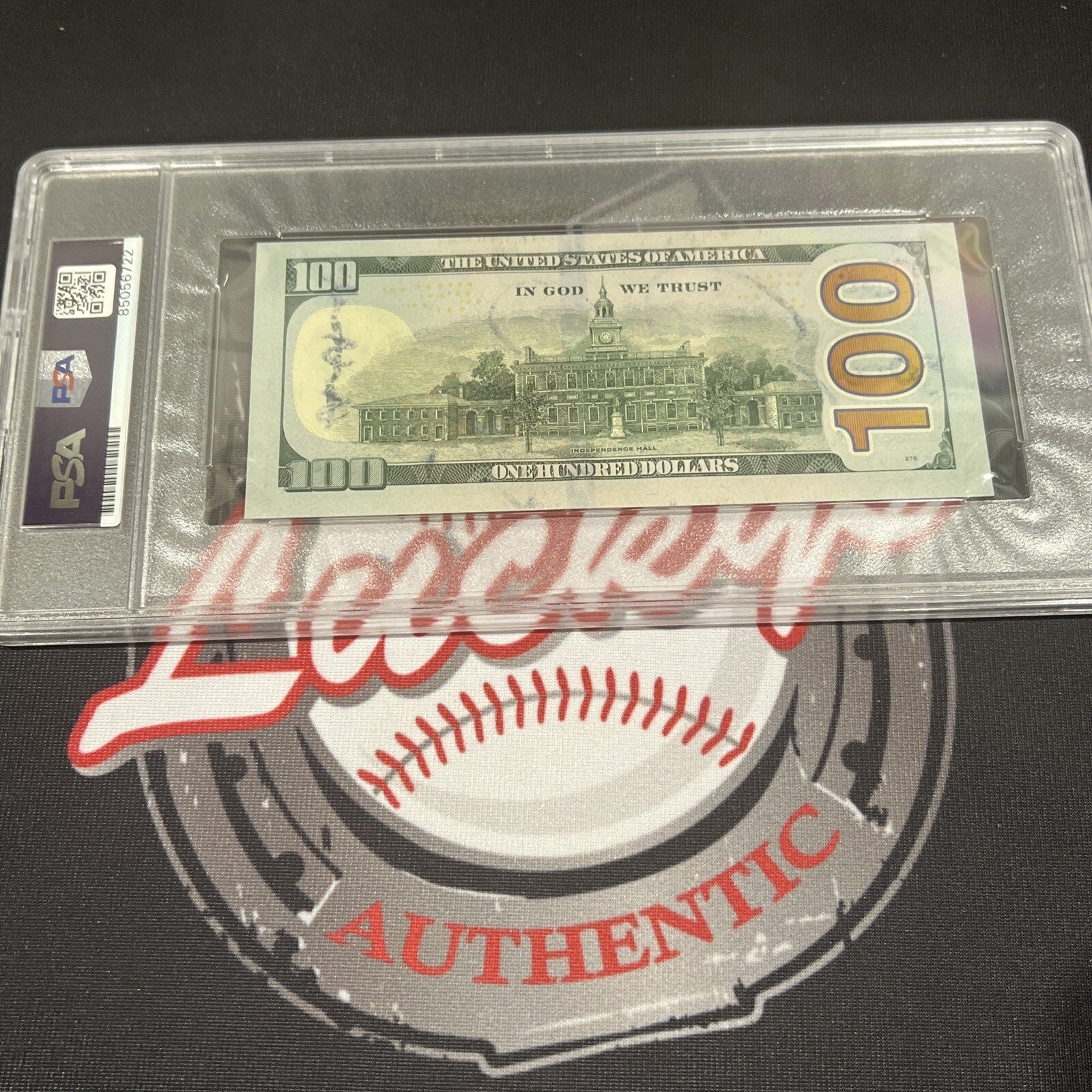 Floyd Mayweather Jr Signed $100 Bill US Currency x4 Inscriptions PSA 10 Auto F4