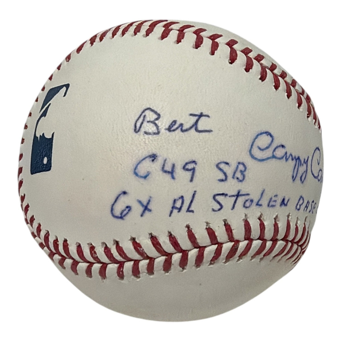Bert Campeneris Signed Autographed ROMLB Baseball w/ 3 Insc JSA COA Athletics1