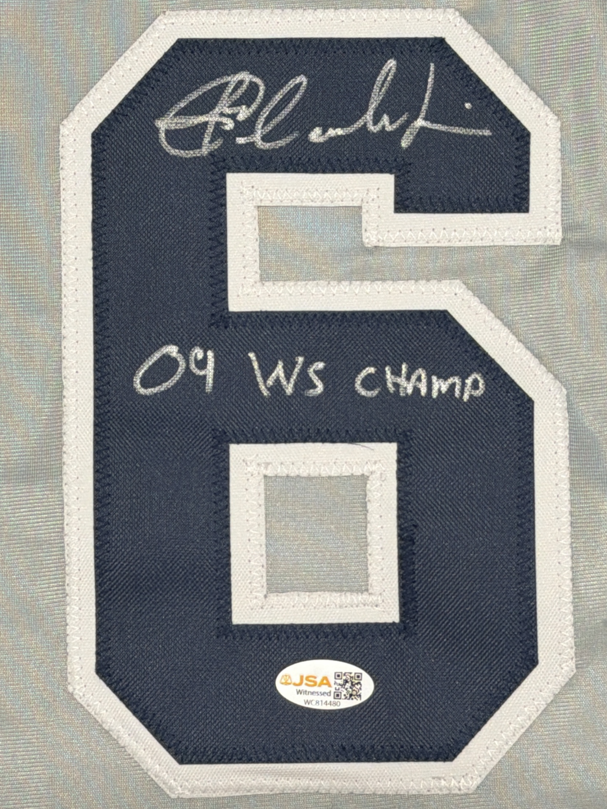 Joba Chamberlain Signed New York Yankees Custom Jersey w/ 09 WS Champs JSA W COA1