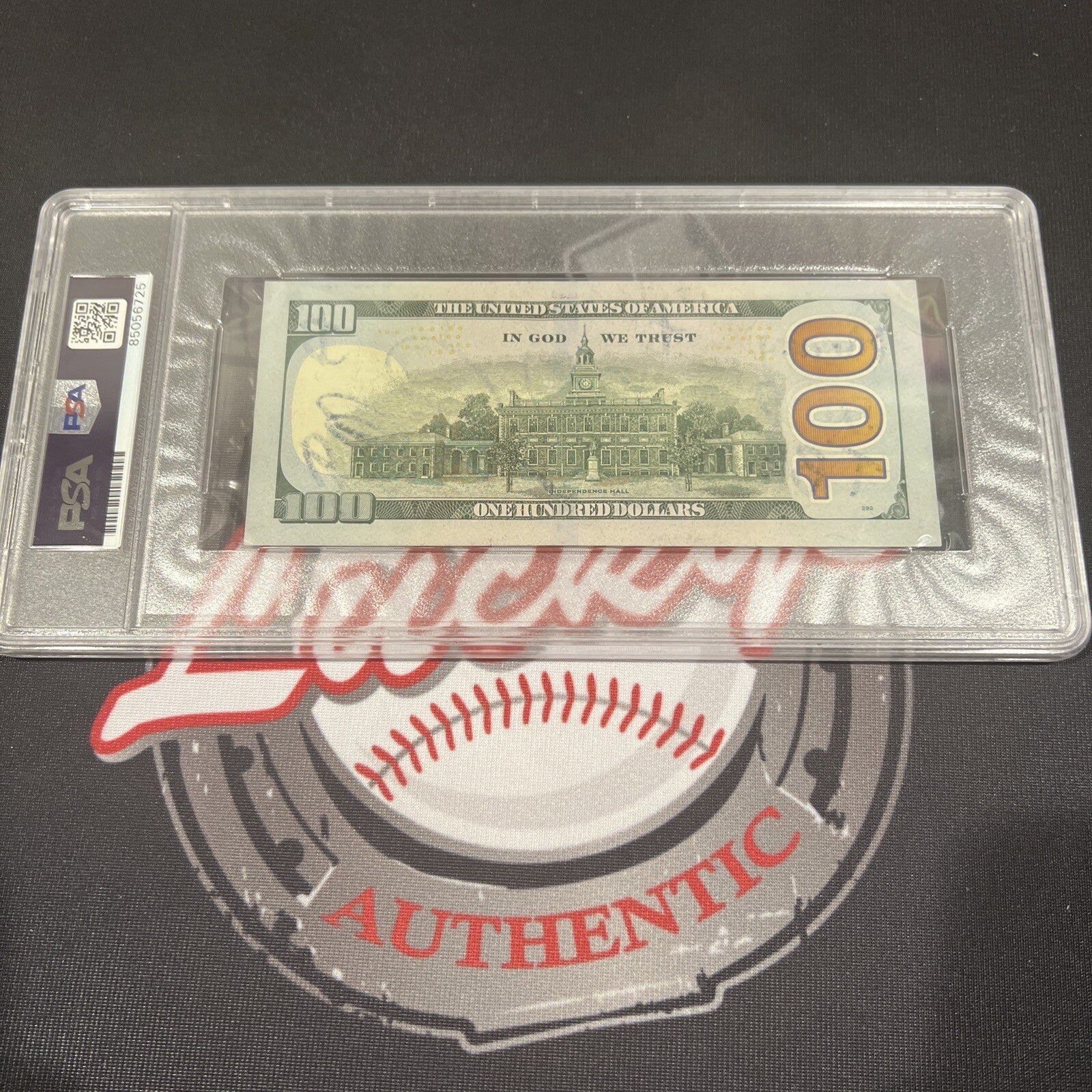 Floyd Mayweather Jr Signed $100 Bill US Currency x4 Inscriptions PSA 10 Auto K4