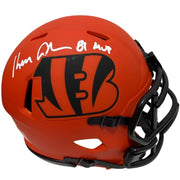 Ken Anderson Signed Cincinnati Bengals Rave Mini Helmet w 81 MVP JSA Witness COA0