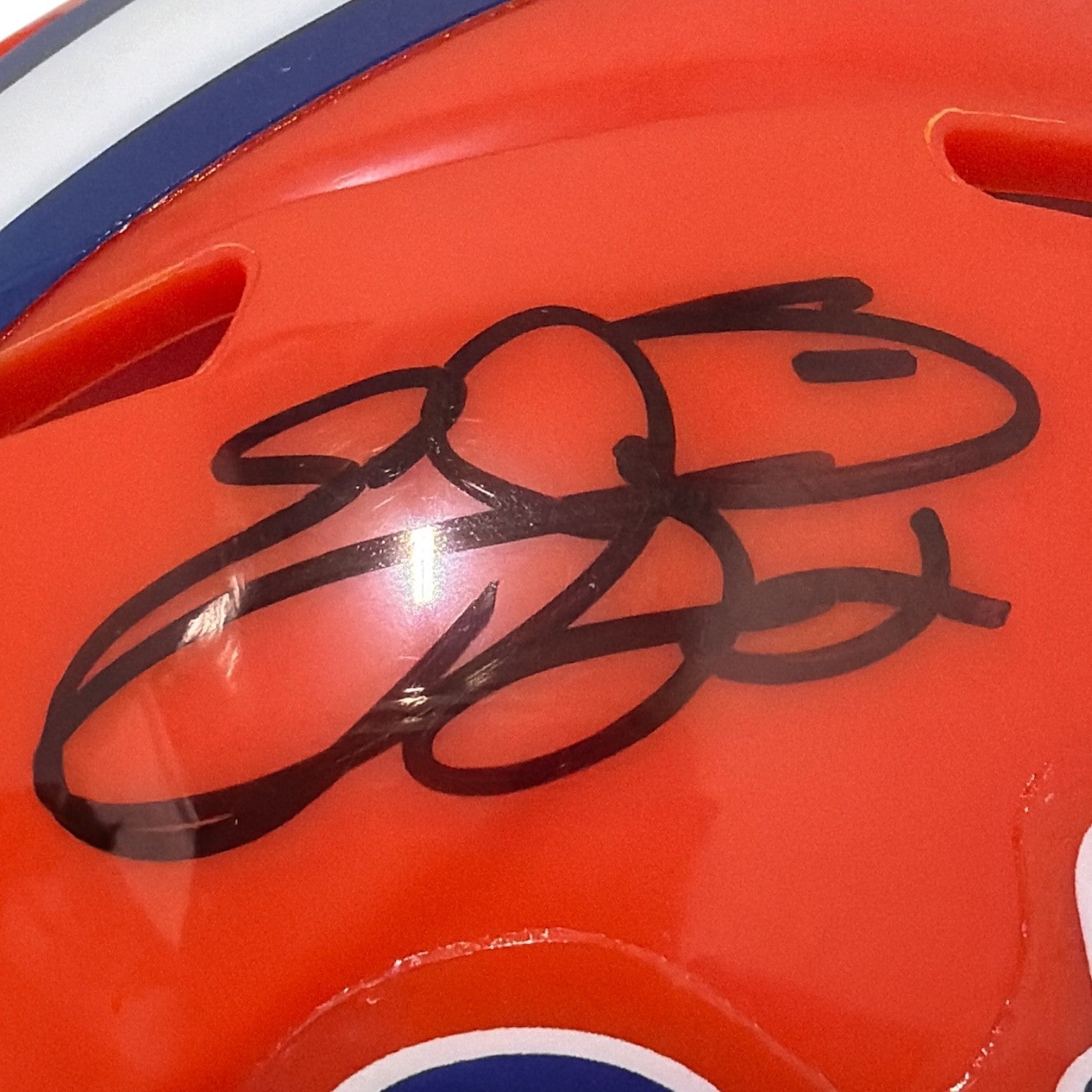 Emmitt Smith Signed Florida Gators Speed Mini Helmet JSA COA1
