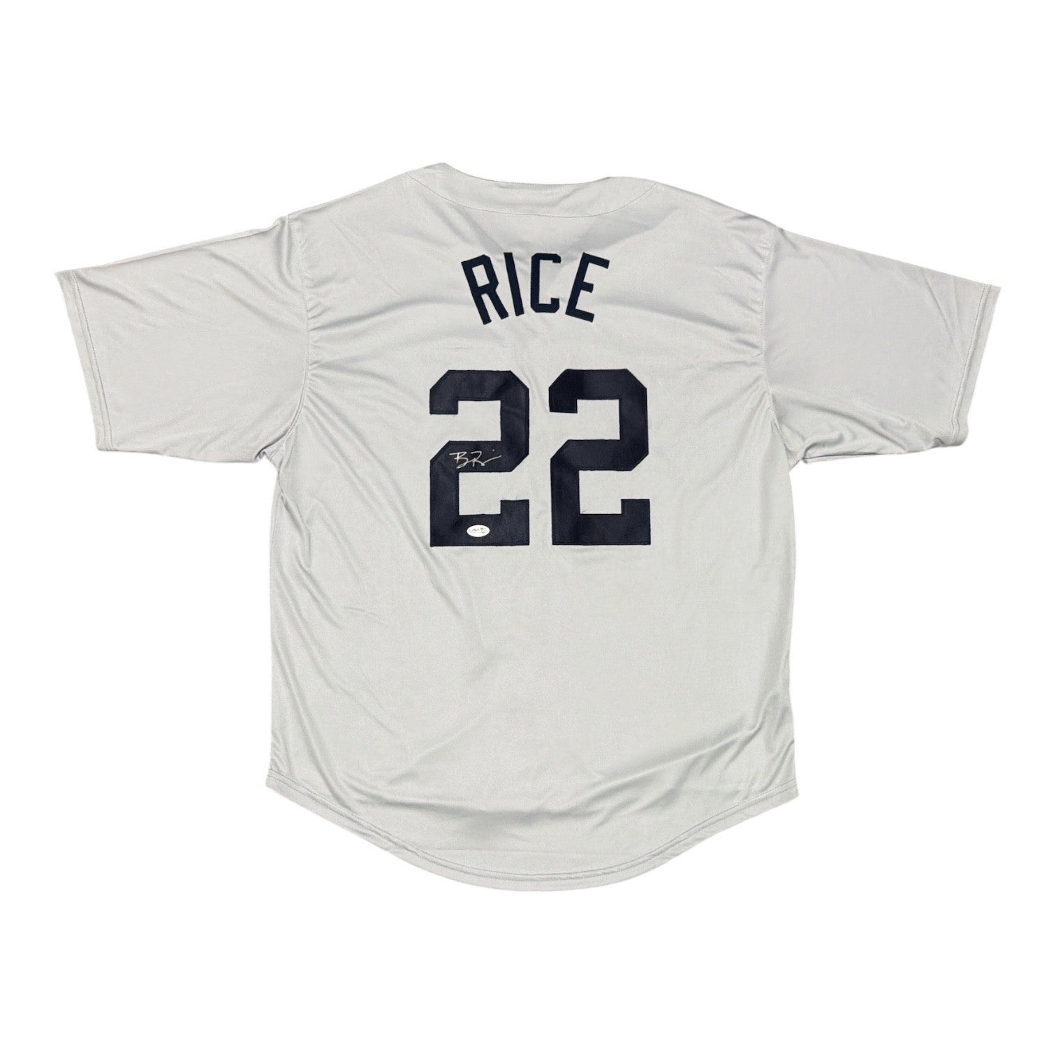 Ben Rice Signed Autographed New York Yankees Custom Jersey JSA COA0