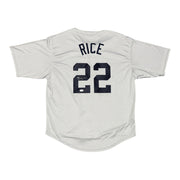 Ben Rice Signed Autographed New York Yankees Custom Jersey JSA COA0