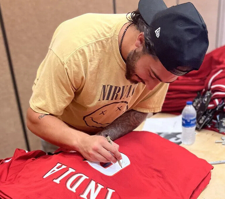 Jonathan India Signed Framed Custom Jersey w/ 2 Insc LE 6/6 Reds PSA ITP COA3