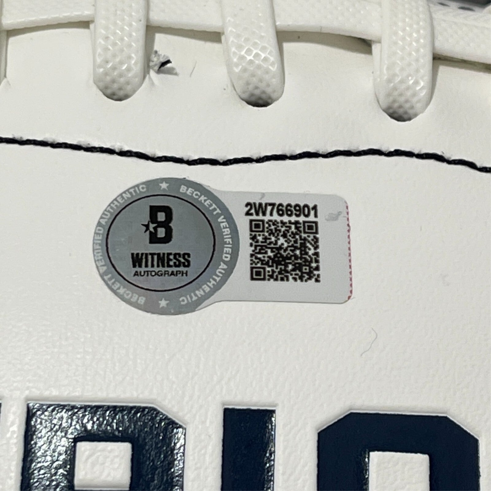 Rob Ninkovich Signed Patriots White Football SB XLIX LI Champ Beckett W BAS COA3