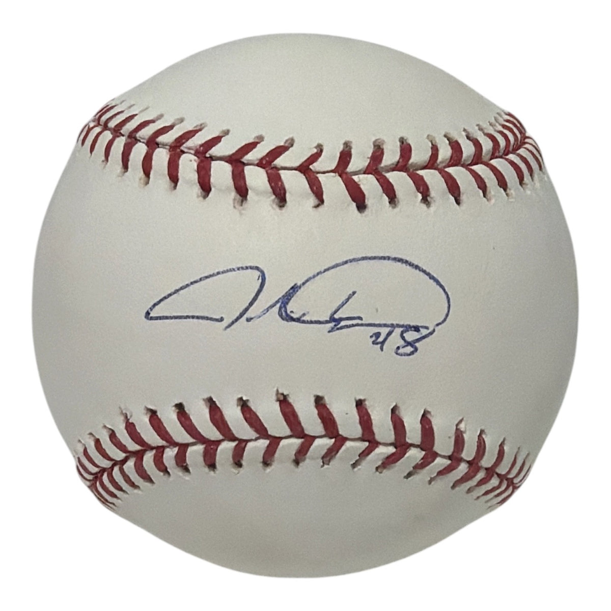 Jacob DeGrom Signed Autographed ROMLB Baseball JSA COA Mets Texas Rangers0