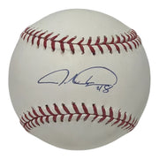 Jacob DeGrom Signed Autographed ROMLB Baseball JSA COA Mets Texas Rangers0