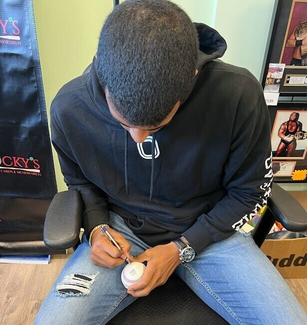 Luis Medina Signed 2021 Futures Game ROMLB Baseball PSA ITP COA Yankees2