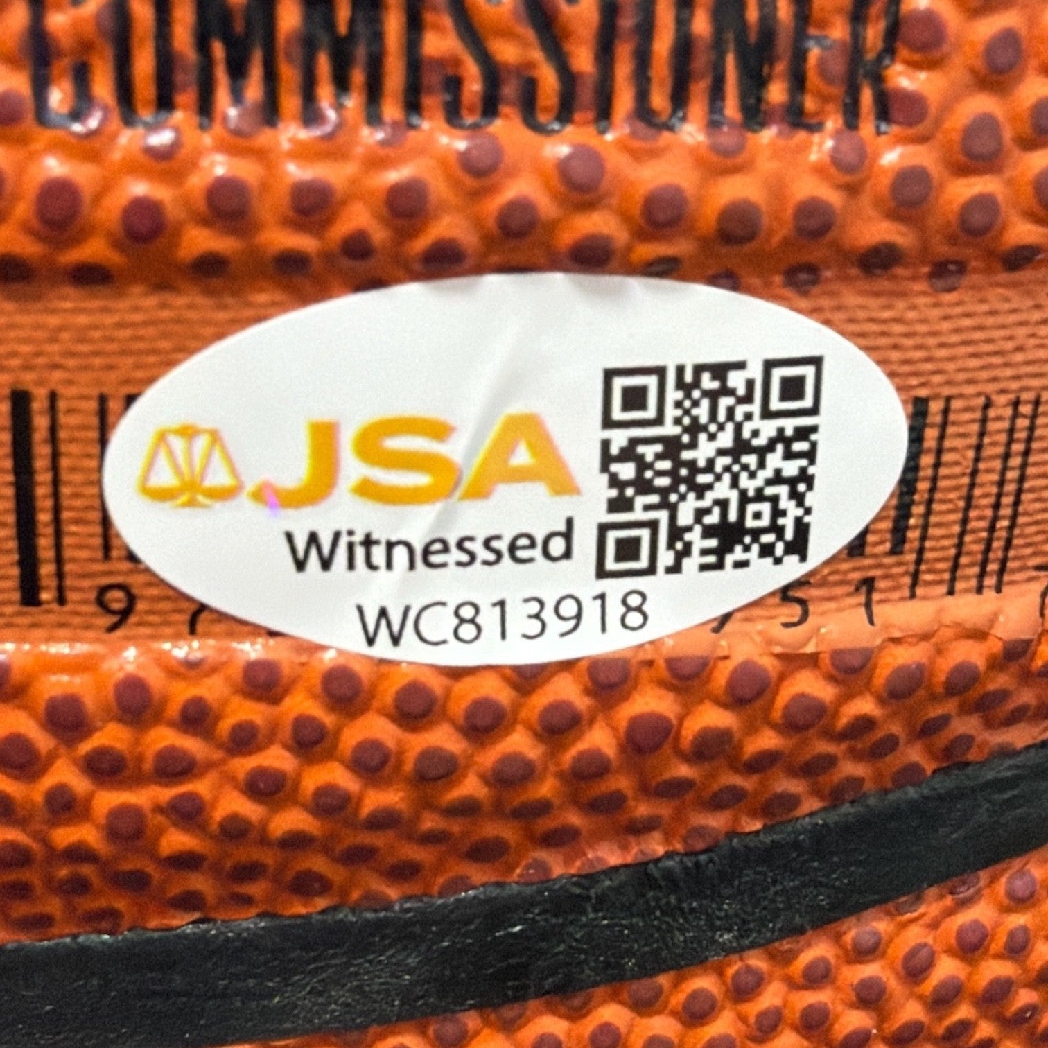 Marcus Camby Latrell Sprewell Larry Johnson Signed Wilson Basketball JSA W COA4
