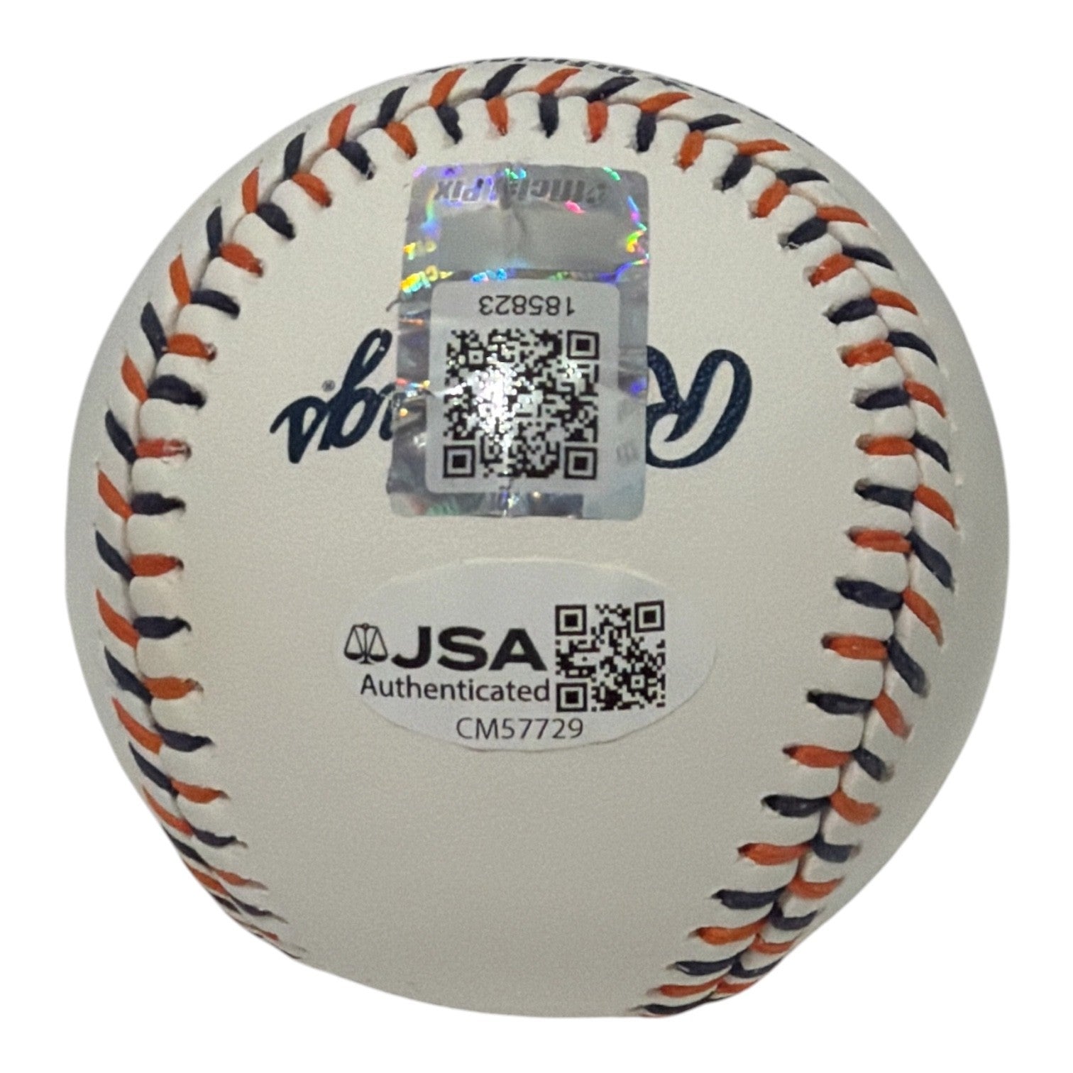 Tom Selleck Signed Autographed Detroit Tigers Logo Baseball Official Pix JSA COA1