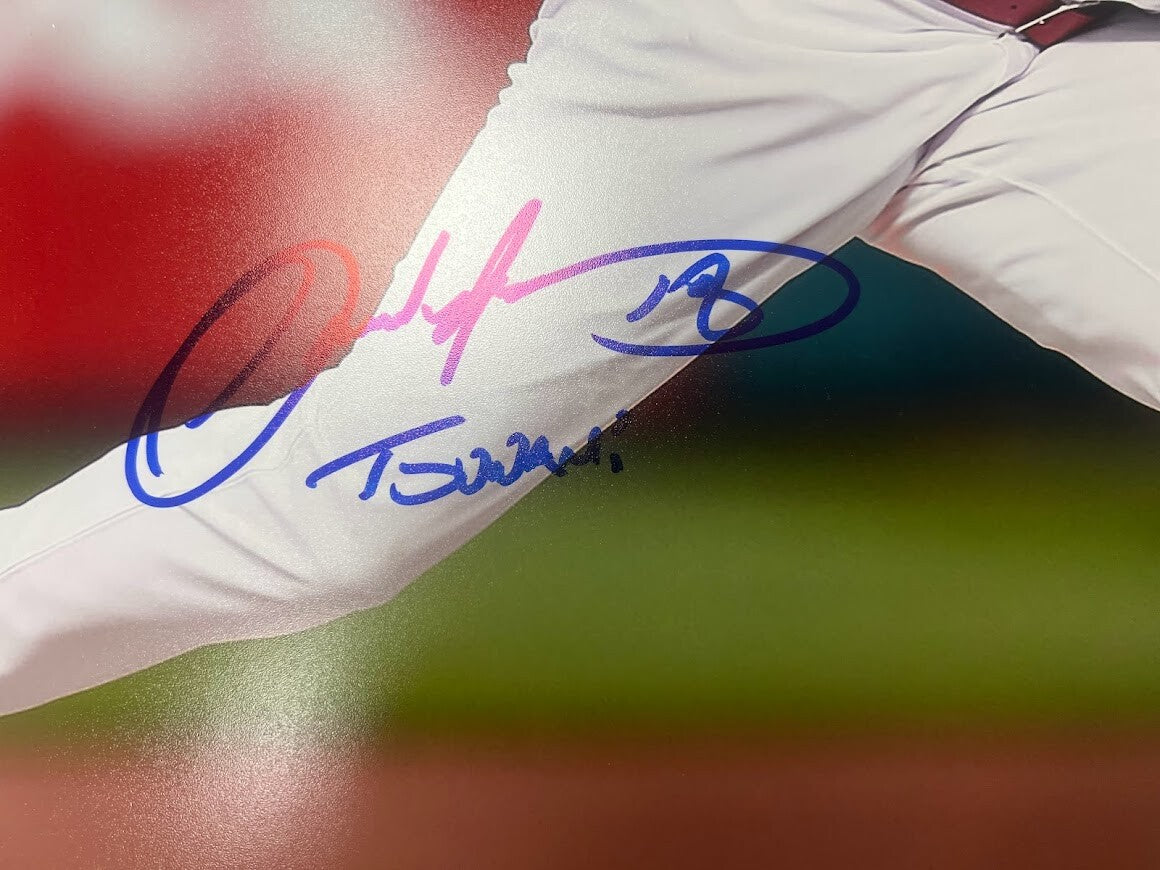 Carlos Martinez Signed Auto Autographed 16x20 Photo LSCM COA HOLO Tsunami #18 PF1