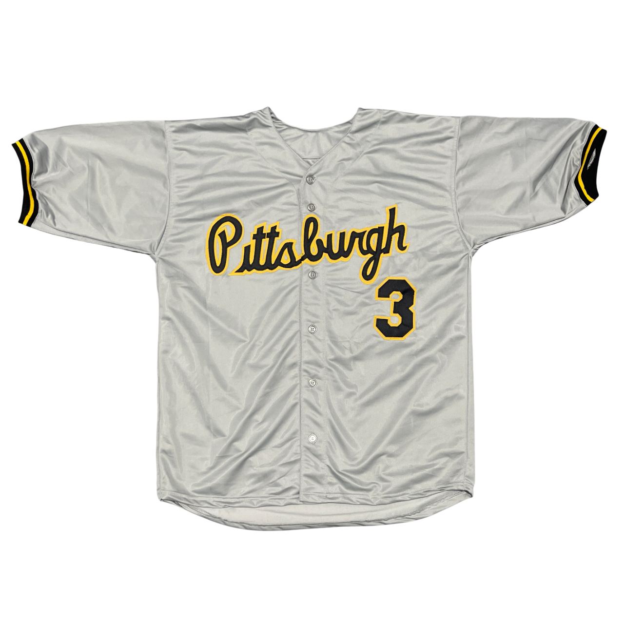 Jay Bell Signed Pittsburgh Pirates Custom Jersey w/ 2x AS Beckett Wit BAS COA2