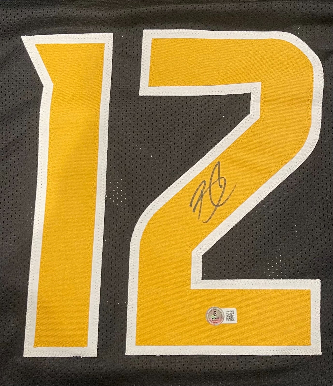 Brady Cook Signed Missouri Tigers Custom Jersey Beckett Witness BAS COA1