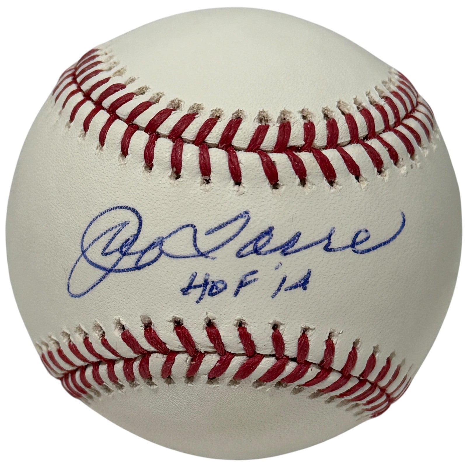 Joe Torre Signed Autographed ROMLB Baseball w/ HOF 14 JSA COA New York Yankees0
