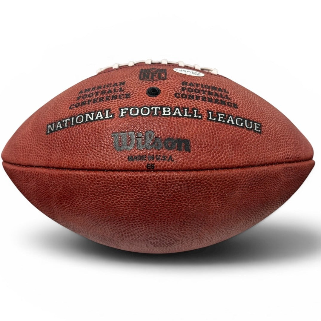 Eli Manning Signed Wilson NFL The Duke Official Football JSA COA New York Giants2