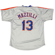 Lee Mazzilli Signed New York Mets Custom Jersey w/ 86 WSC JSA Witness COA0